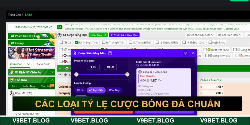 Tổng hợp các loại tỷ lệ cược bóng đá chuẩn Tổng hợp các loại tỷ lệ cược bóng đá chuẩn