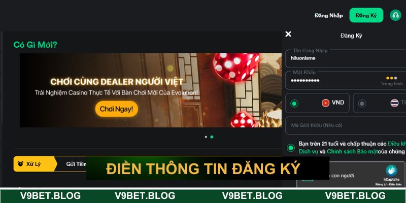 Điền thông tin được yêu cầu Điền thông tin được yêu cầu