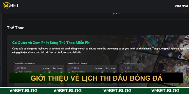 Khám phá chi tiết về lịch thi đấu bóng đá hôm nay Khám phá chi tiết về lịch thi đấu bóng đá hôm nay