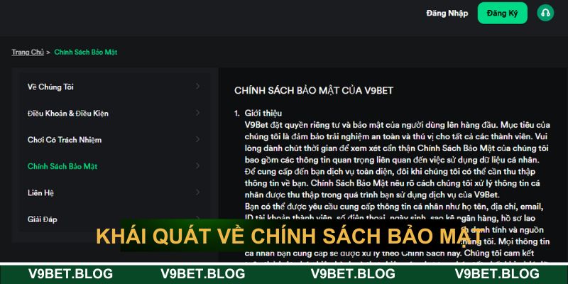 Sơ lược về chính sách bảo mật tại sân chơi Sơ lược về chính sách bảo mật tại sân chơi