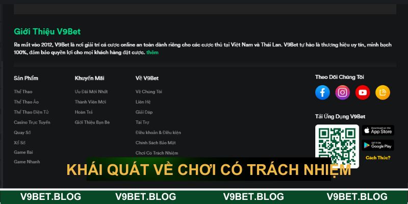 Khái quát sơ lược quy định chơi có trách nhiệm Khái quát sơ lược quy định chơi có trách nhiệm