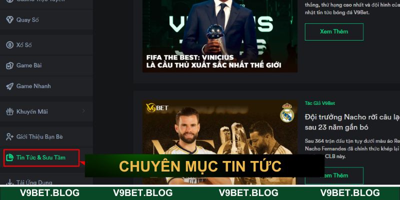 Chuyên mục tin tức tại V9bet được hiểu là gì? Chuyên mục tin tức tại V9bet được hiểu là gì?