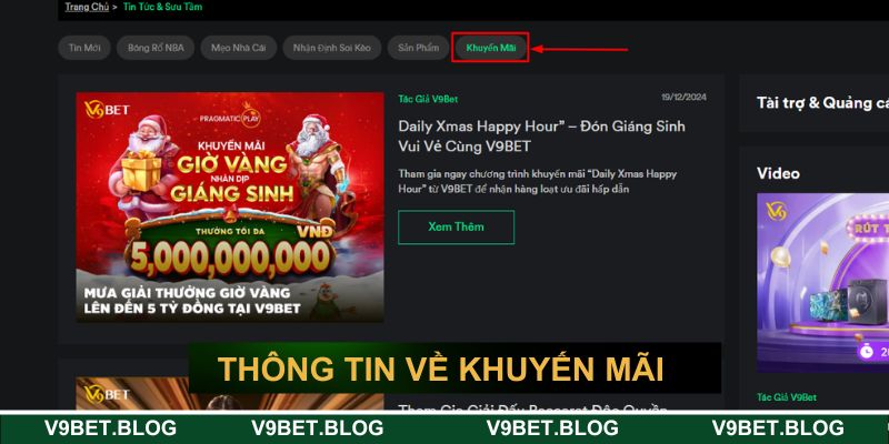 Các thông tin về khuyến mãi mới nhất Các thông tin về khuyến mãi mới nhất