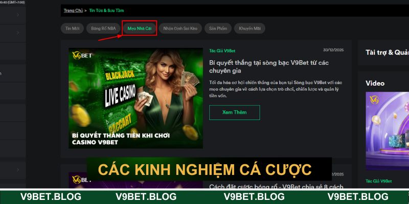 Các kinh nghiệm cá cược hữu ích Các kinh nghiệm cá cược hữu ích