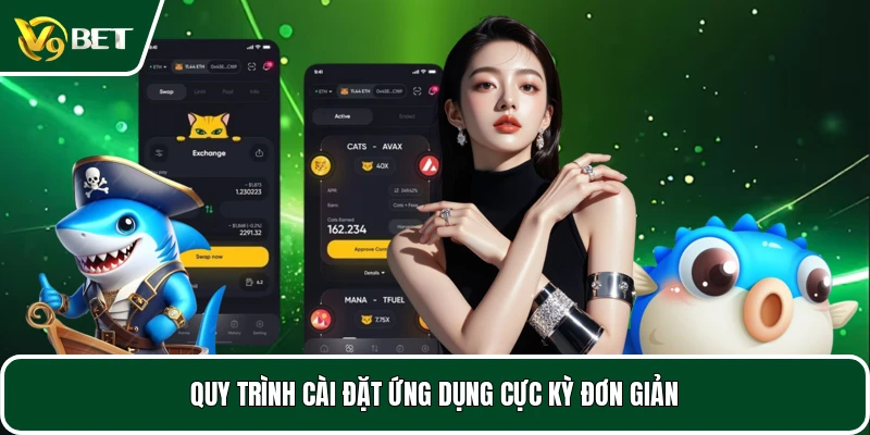 Quy trình cài đặt vô cùng đơn giản